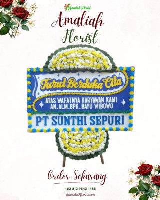 Papan Bunga Duka di Gearek