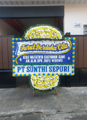 Papan Bunga Duka di Gearek