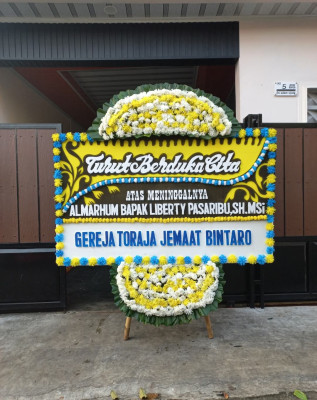 Papan Bunga Duka di Gearek